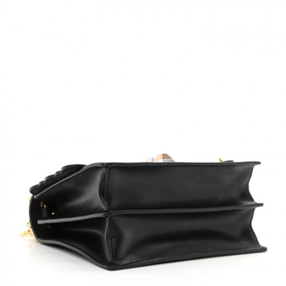 Fendi Kan I Studded Leather Shoulder Bag - Picture 3 of 9